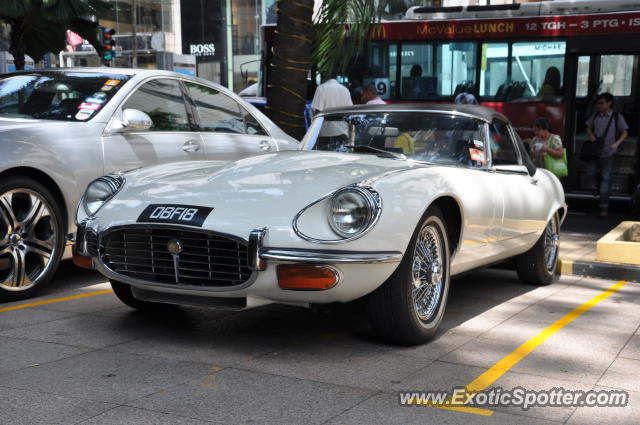 Jaguar E-Type spotted in Bukit Bintang KL, Malaysia