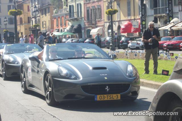 Ferrari California spotted in Bergamo, Italy