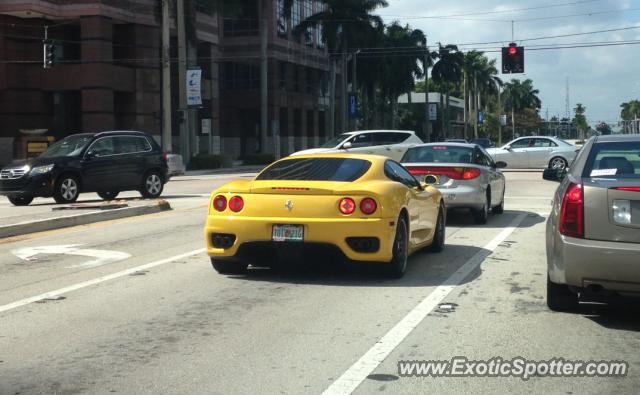 Ferrari 360 Modena spotted in Fort Lauderdale, Florida