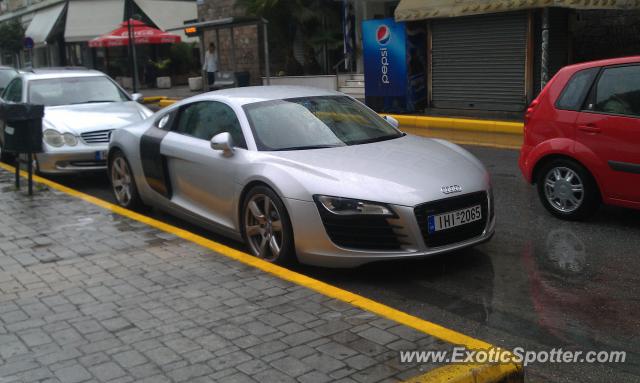 Audi R8 spotted in VEROIA, Greece