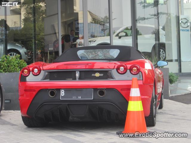 Ferrari F430 spotted in Jakarta, Indonesia
