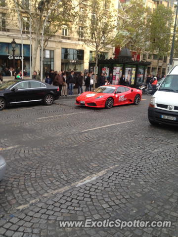 Ferrari F430 spotted in Paris, France