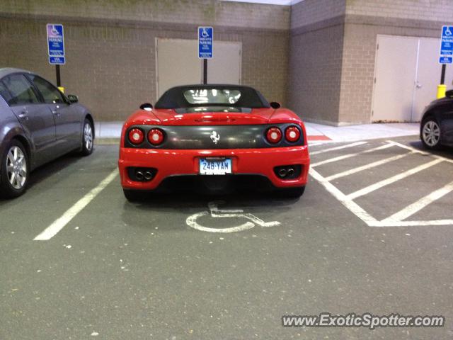 Ferrari 360 Modena spotted in West Hartford, Connecticut