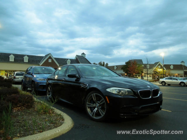 BMW M5 spotted in Barrington, Illinois