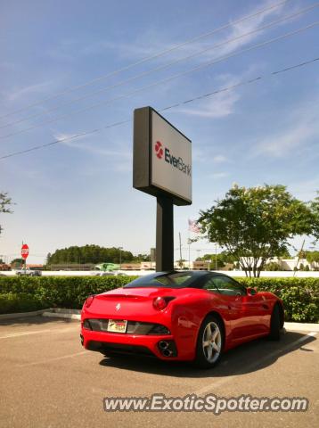 Ferrari California spotted in Clearwater, Florida