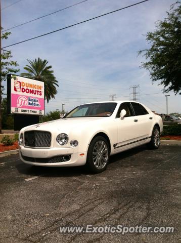 Bentley Mulsanne spotted in Clearwater, Florida