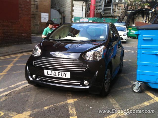 Aston Martin Cygnet spotted in Harrogate, United Kingdom
