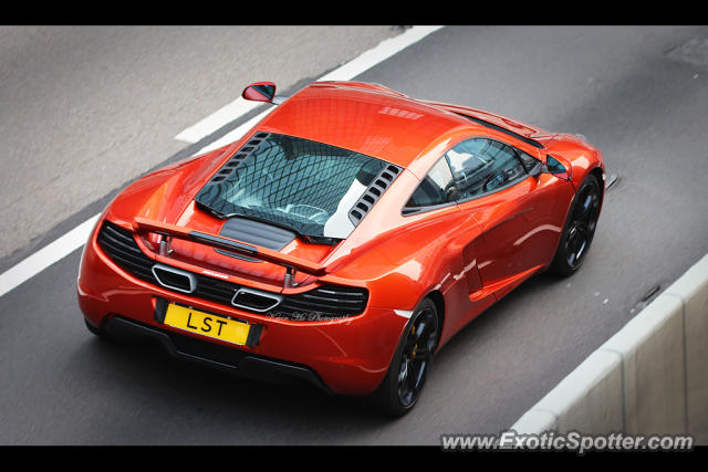 Mclaren MP4-12C spotted in Hong Kong, China