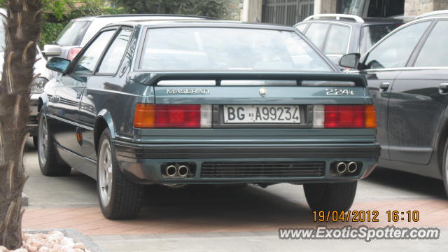 Maserati Khamsin spotted in Bergamo, Italy