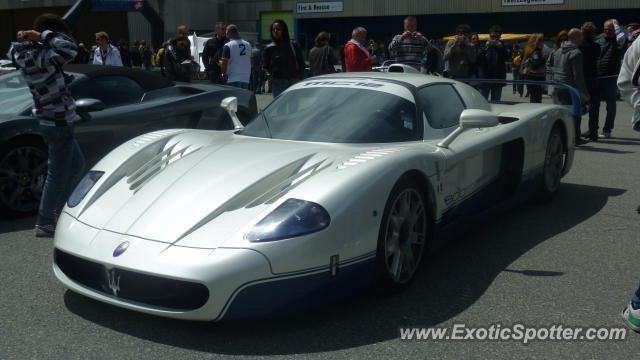 Maserati MC12 spotted in St Mortitz, Switzerland