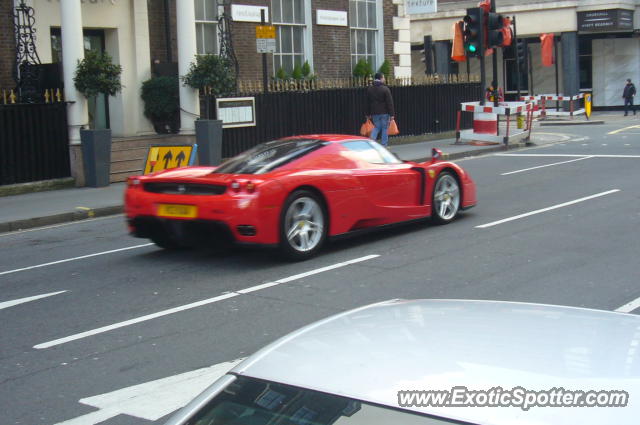 Ferrari Enzo spotted in London, United Kingdom