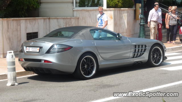 Mercedes SLR spotted in Monaco, Monaco