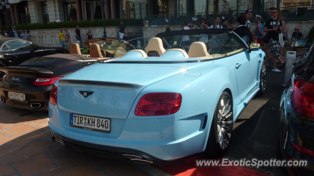 Bentley Continental spotted in Monaco, Monaco