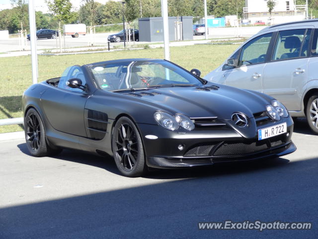 Mercedes SLR spotted in Boebligen, Germany