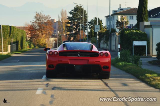 Ferrari Enzo spotted in Nyon, Switzerland