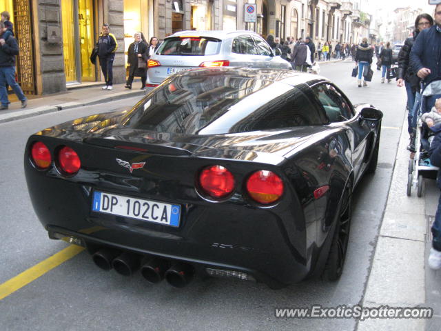 Chevrolet Corvette Z06 spotted in Milano, Italy