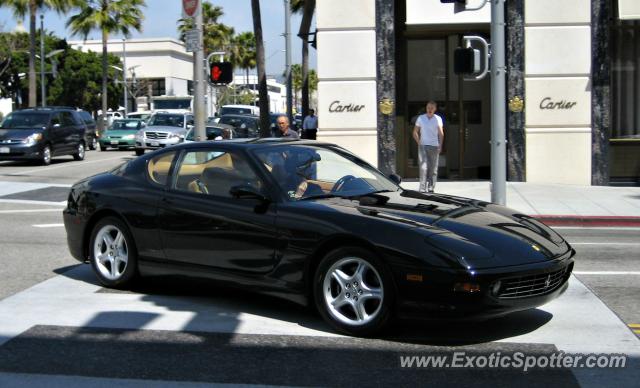 Ferrari 456 spotted in Beverly Hills, California