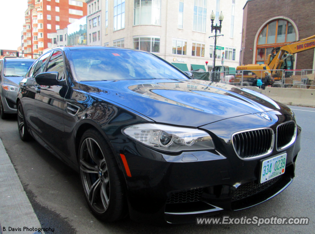 BMW M5 spotted in Boston, Massachusetts