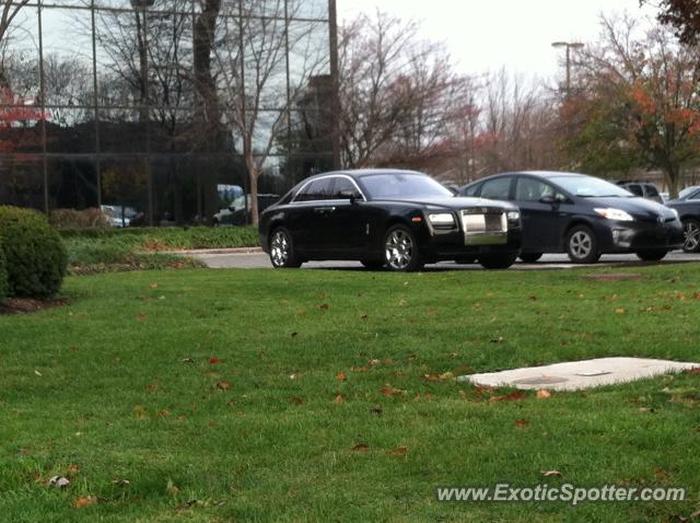 Rolls Royce Ghost spotted in Carmel, Indiana
