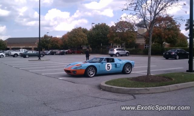 Ford GT spotted in Clarksville, Maryland