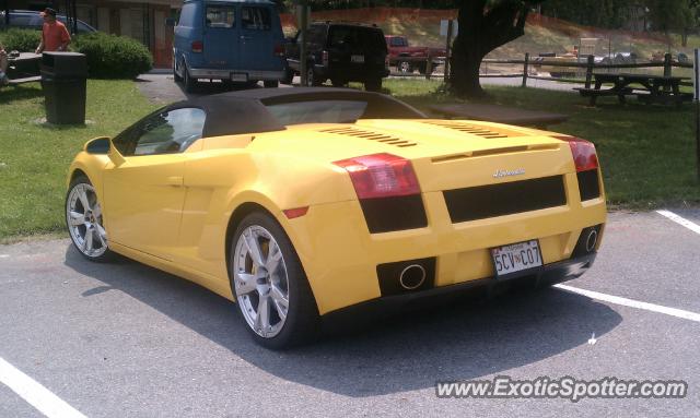 Lamborghini Gallardo spotted in Ellicott City, Maryland