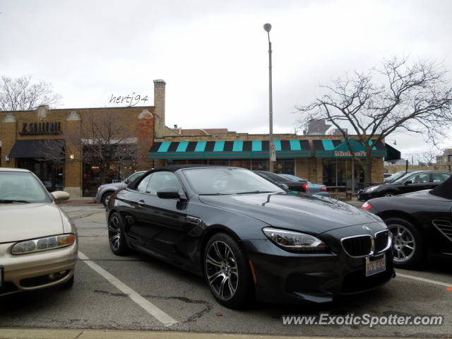 BMW M6 spotted in Highland Park, Illinois