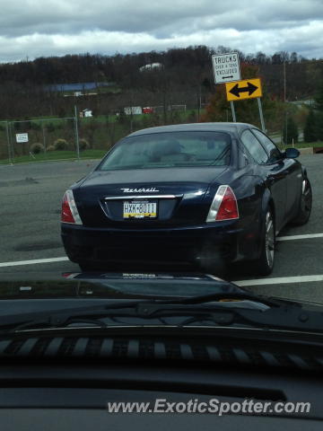 Maserati Quattroporte spotted in Phillipsburg, New Jersey