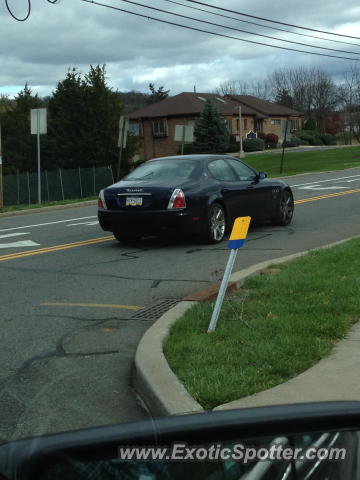 Maserati Quattroporte spotted in Phillipsburg, New Jersey