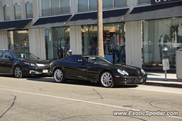 Mercedes SLR spotted in Beverly Hills, California