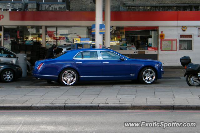 Bentley Mulsanne spotted in London, United Kingdom