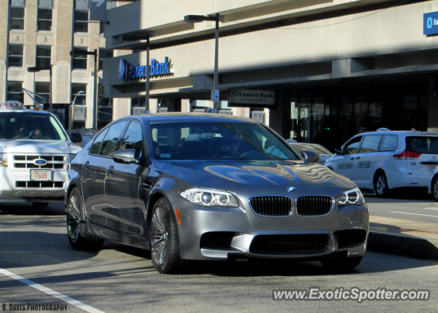 BMW M5 spotted in Boston, Massachusetts