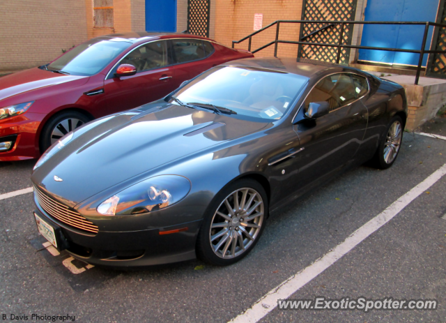 Aston Martin DB9 spotted in Boston, Massachusetts