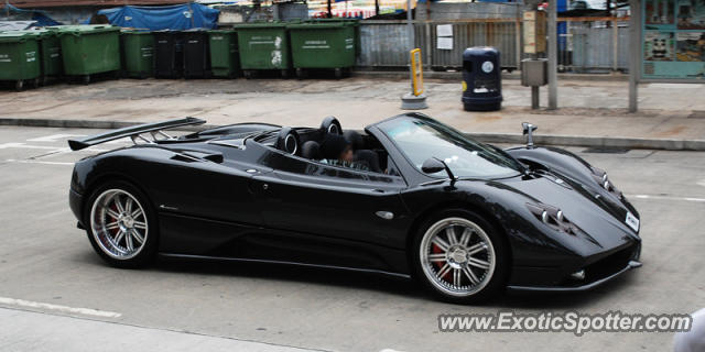 Pagani Zonda spotted in Hong Kong, China
