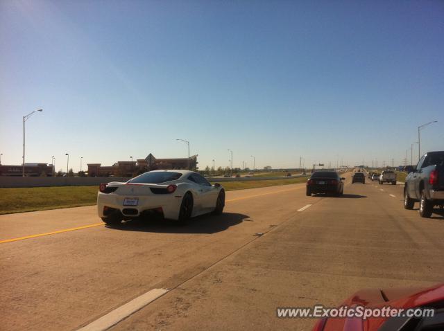 Ferrari 458 Italia spotted in Plano, Texas