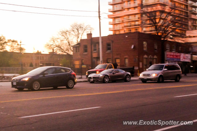 Fisker Karma spotted in Toronto, Canada