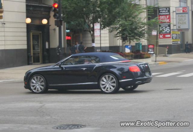 Bentley Continental spotted in Chicago, Illinois