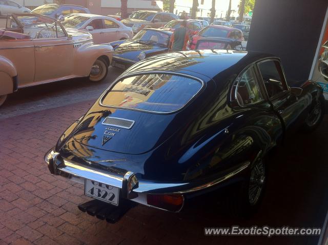 Jaguar E-Type spotted in Cape Town, South Africa