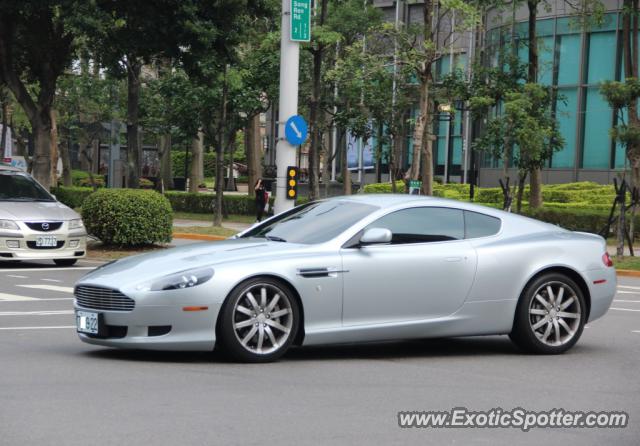 Aston Martin DB9 spotted in Taipei, Taiwan