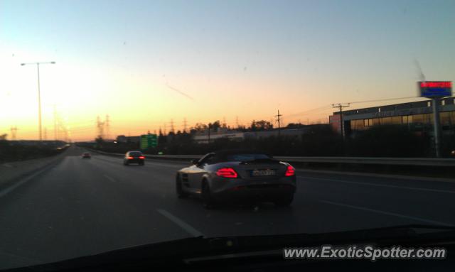Mercedes SLR spotted in THESSALONIKI, Greece