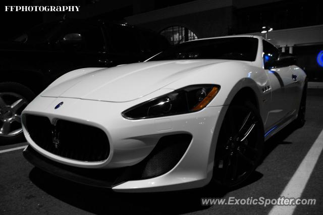 Maserati GranTurismo spotted in Indianapolis, Indiana