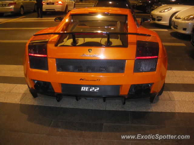 Lamborghini Gallardo spotted in Kuala Lumpur, Malaysia