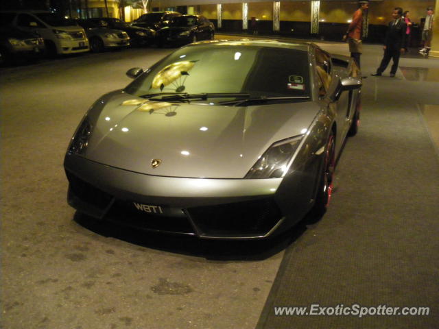 Lamborghini Gallardo spotted in Kuala Lumpur, Malaysia