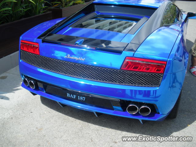 Lamborghini Gallardo spotted in Kuala Belait, Brunei