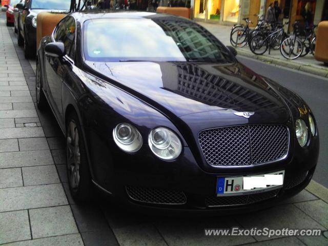 Bentley Continental spotted in Hannover, Germany