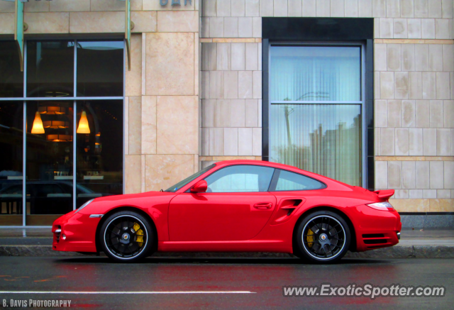 Porsche 911 Turbo spotted in Boston, Massachusetts