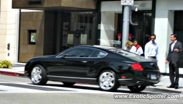 Bentley Continental spotted in Beverly Hills, California