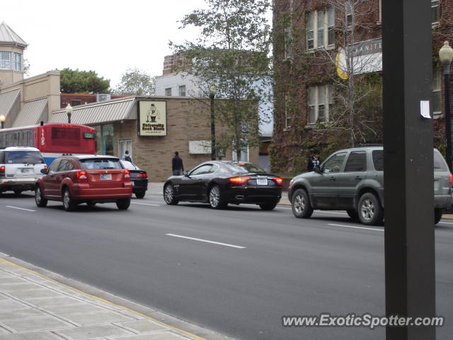 Maserati GranTurismo spotted in West Lafayette, Indiana