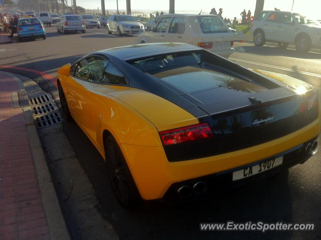 Lamborghini Gallardo spotted in Cape Town, South Africa