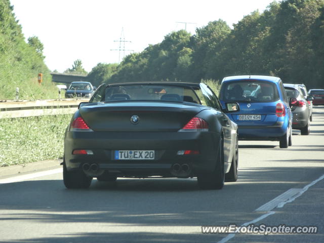 BMW M6 spotted in Highway, Germany