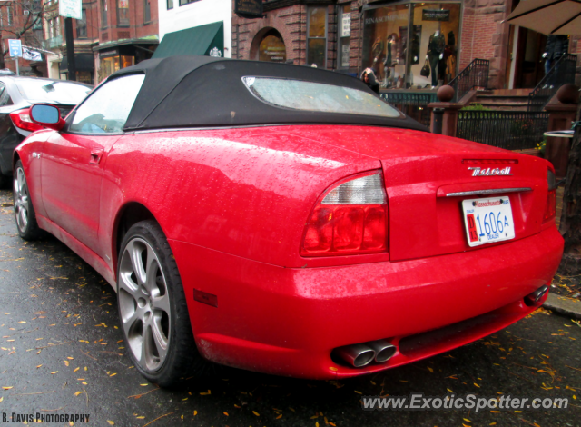 Maserati Gransport spotted in Boston, Massachusetts